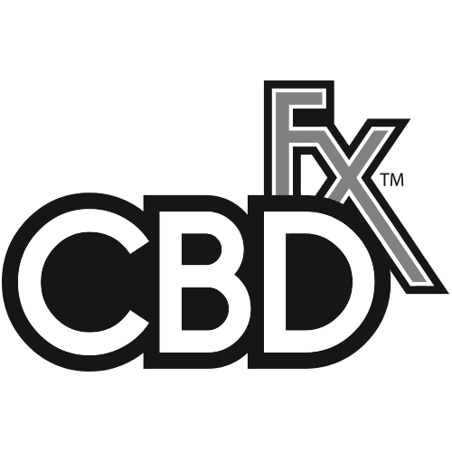 CBDfx Logo 500x500 grey