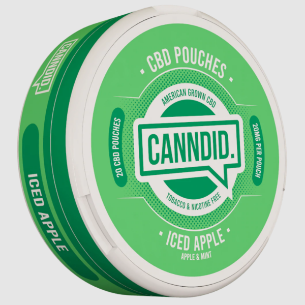 Canndid Iced Apple CBD Pouches 1